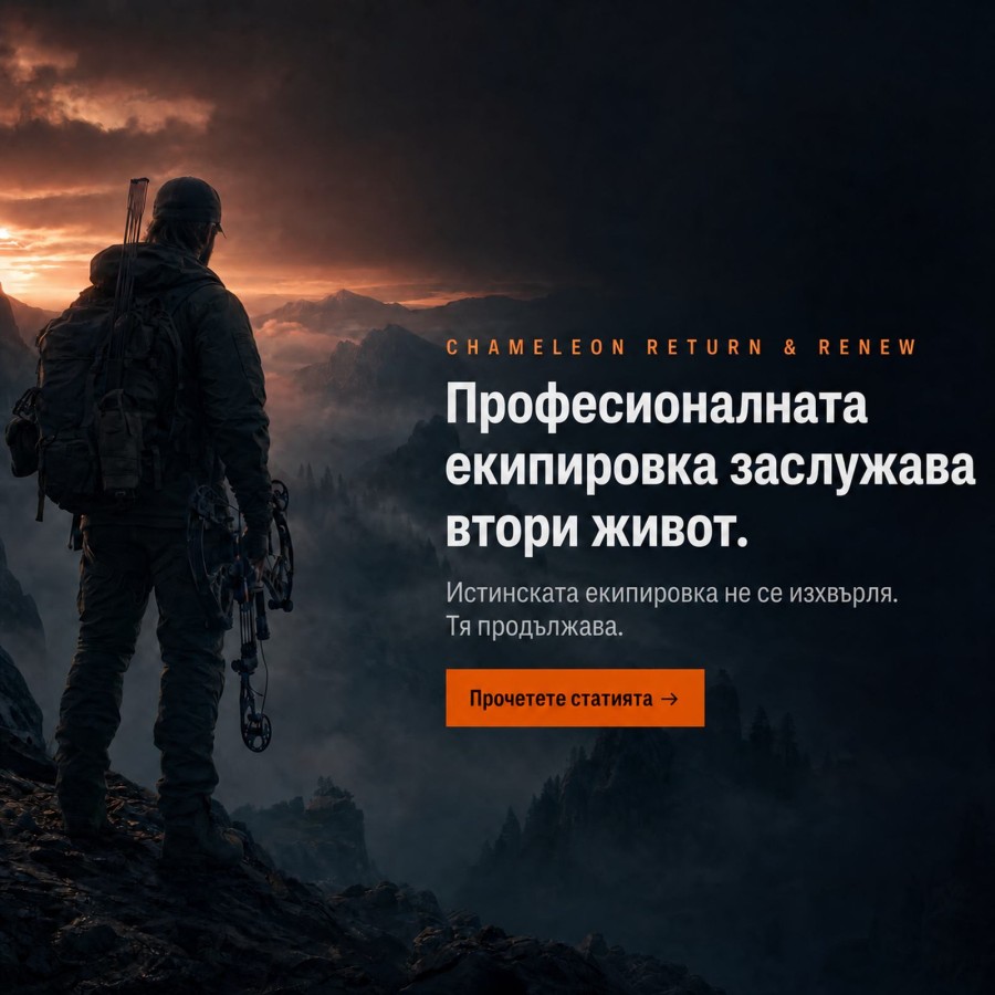Защо истинската ловна екипировка не се изхвърля?
